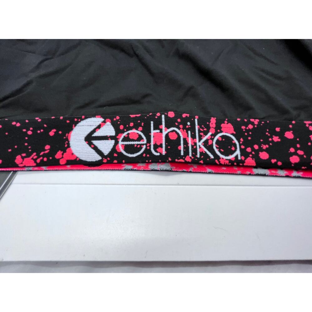 Ethika The S Bra | Sport Bra Women Size L | Ethika INFRARED SPLATTER | NEW - Picture 5 of 5